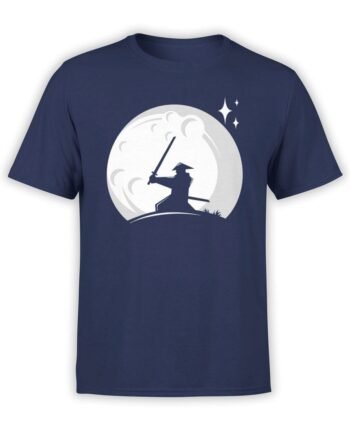 1980 Samurai Moon T Shirt Front