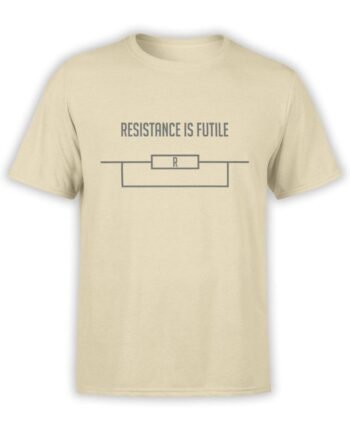 1984 Resistance is Futile T Shirt Front