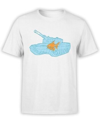 1986 Fish Warrior T Shirt Front