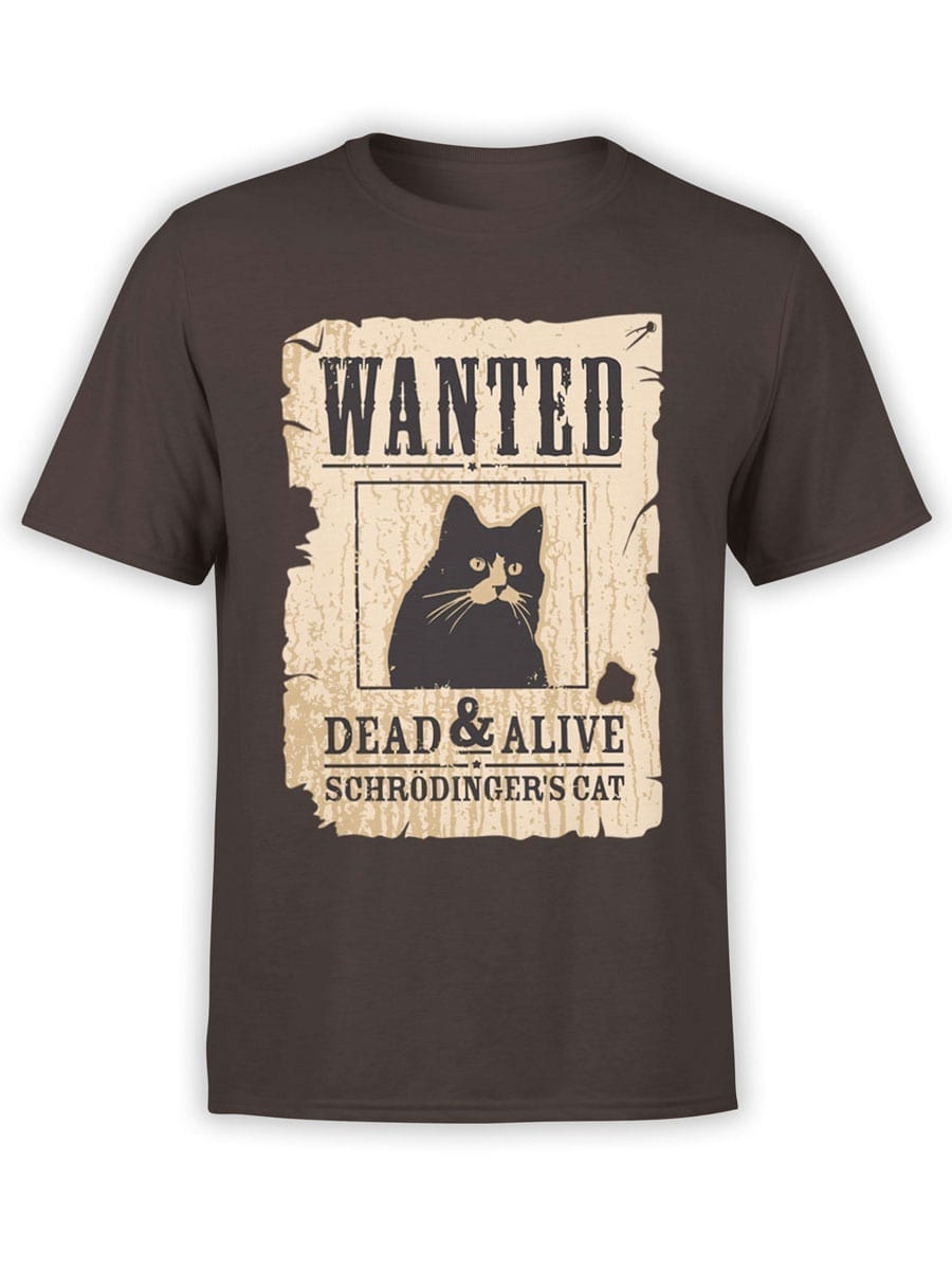 1991 Wanted Cat T Shirt Front