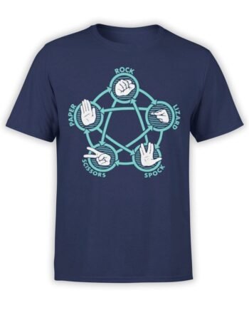 1995 Rock Paper Scissors Update T Shirt Front