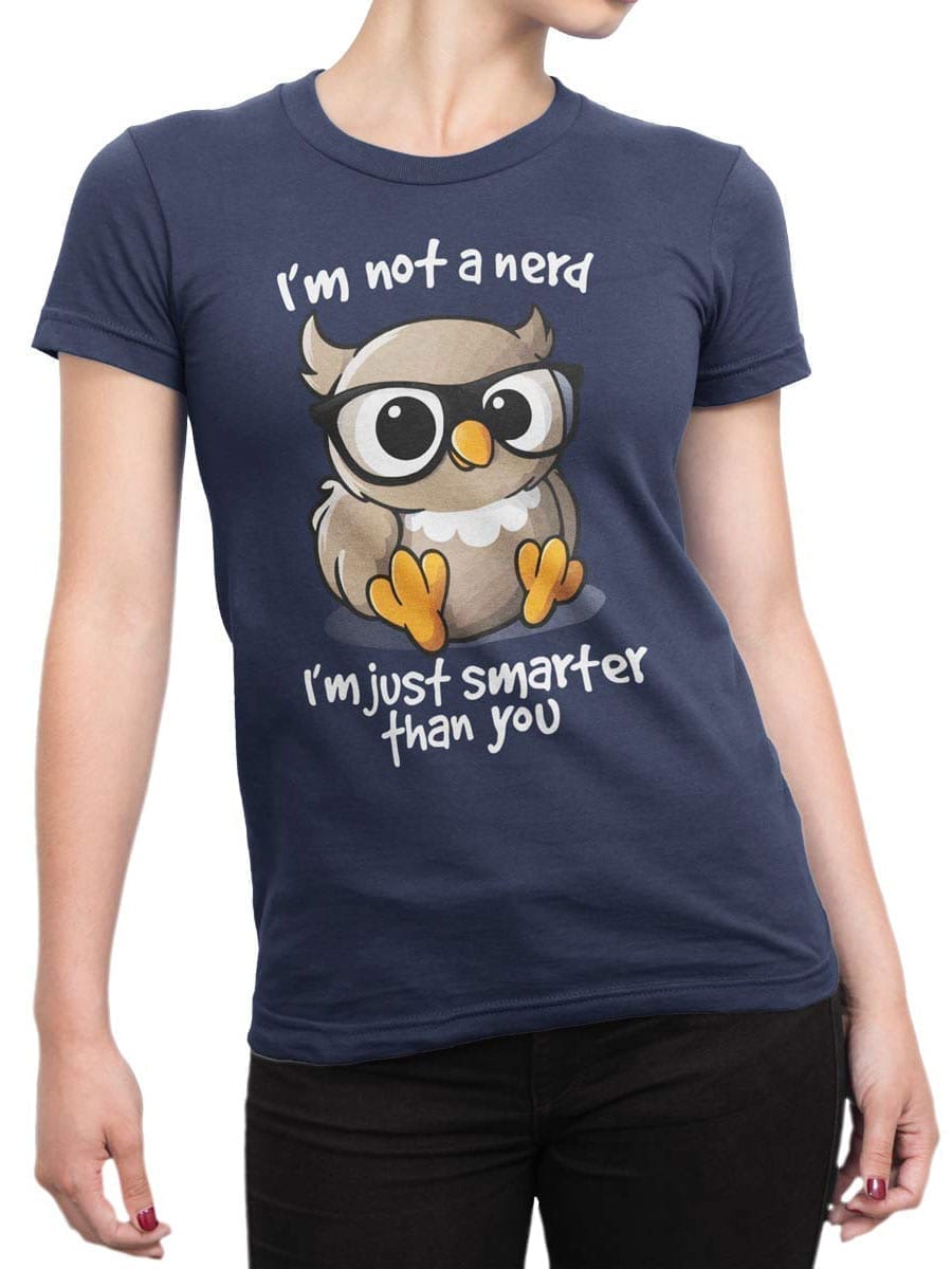 2007 Nerd Owlet T Shirt Front Woman