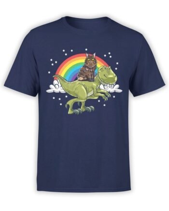 2009 Cat and Dino T Shirt Front