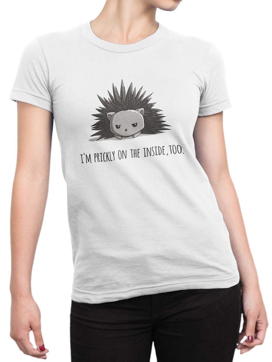 2028 Prickly T Shirt Front Woman