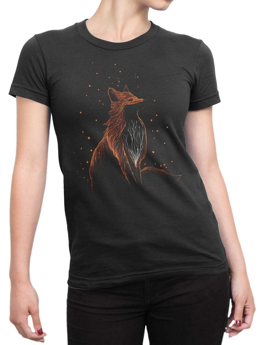 2045 Cosmo Fox T Shirt Front Woman