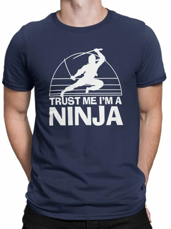2056 Trust Ninja T Shirt Front Man