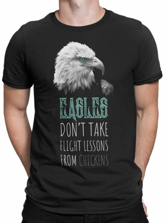 2059 Eagle T Shirt Front Man