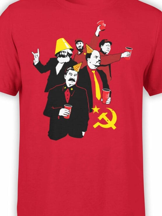 2063 Communismus T Shirt Front Color