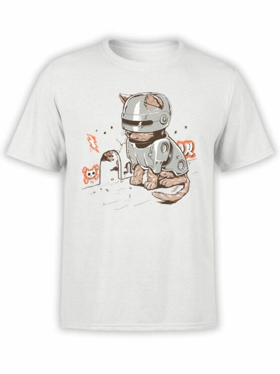2066 RoboCat T Shirt Front