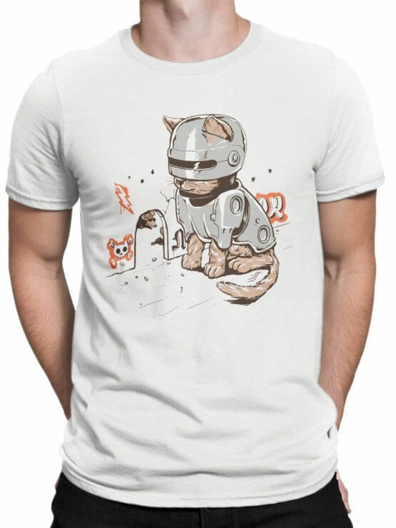 2066 RoboCat T Shirt Front Man