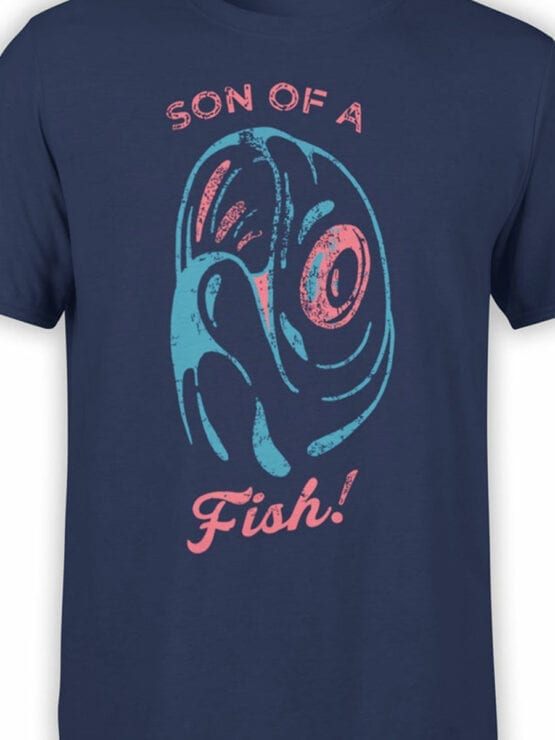 2070 Funny Fish T Shirt Front Color