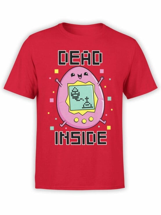 2077 Dead Inside T Shirt Front