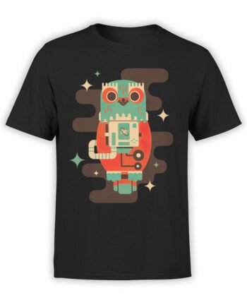 2082 Cosmo Owl T Shirt Front