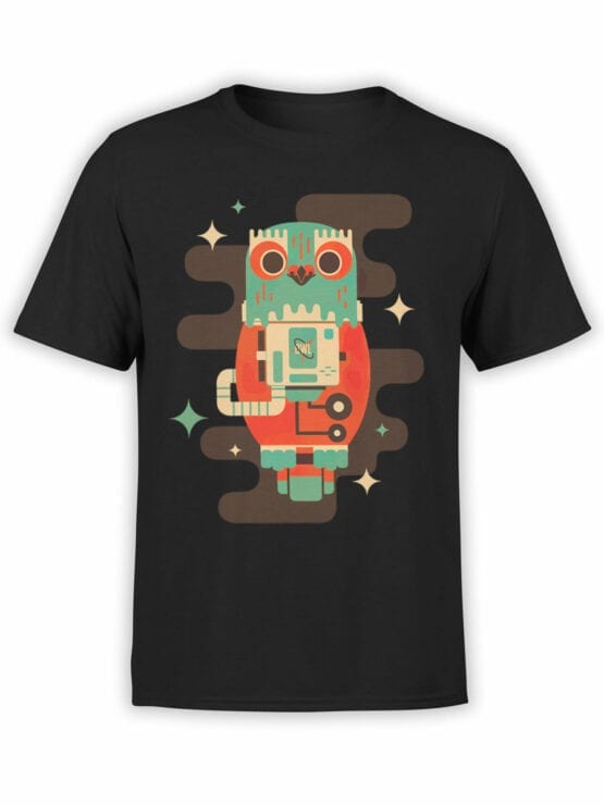 2082 Cosmo Owl T Shirt Front