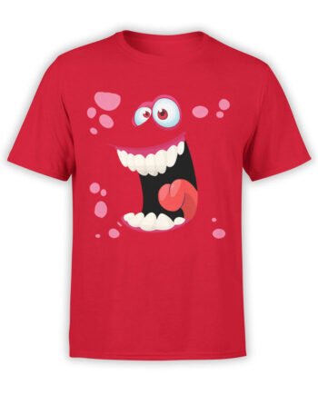 2086 Funny Face Monster T Shirt Front