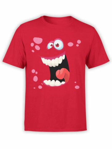 2086 Funny Face Monster T Shirt Front