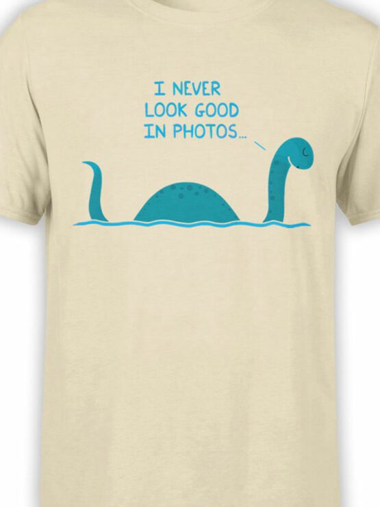 2088 Loch Ness Monster T Shirt Front Color
