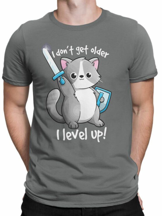 2091 Level Up T Shirt Front Man