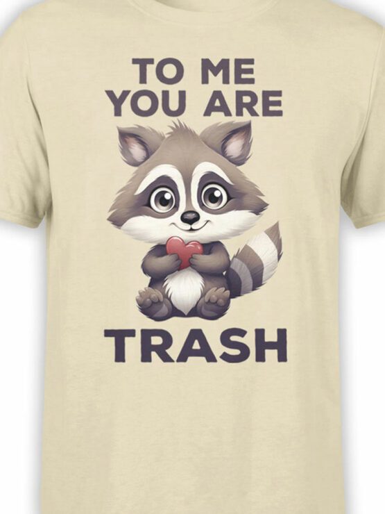 2097 Love Trash T Shirt Front Color