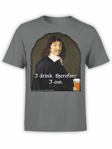 2103 Descartes T Shirt Front