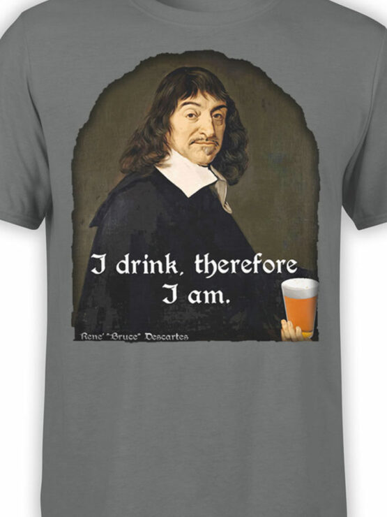 2103 Descartes T Shirt Front Color