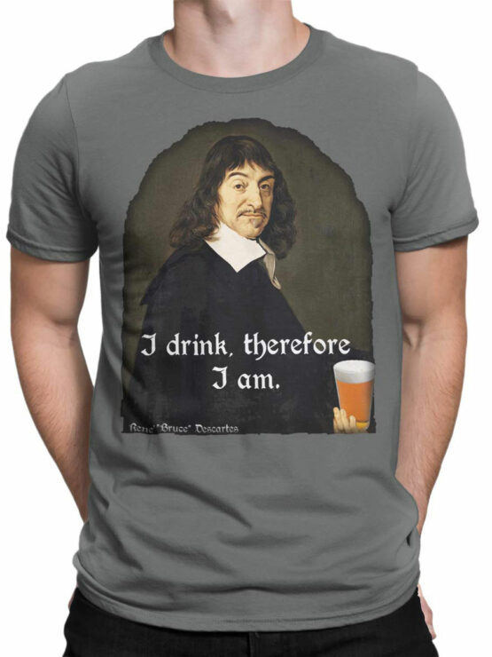 2103 Descartes T Shirt Front Man