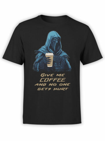2104 Nazgul and Coffee T Shirt Front