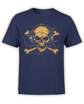 2105 Digital Pirate T Shirt Front