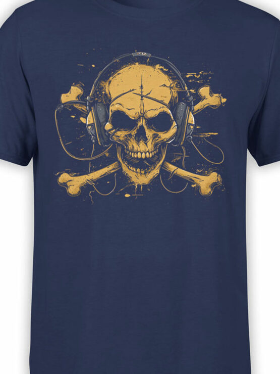 2105 Digital Pirate T Shirt Front Color