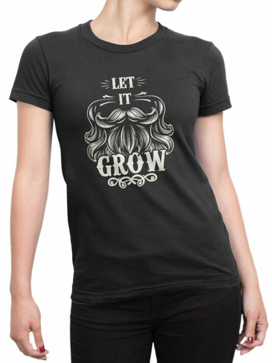 2114 Let It Grow T Shirt Front Woman
