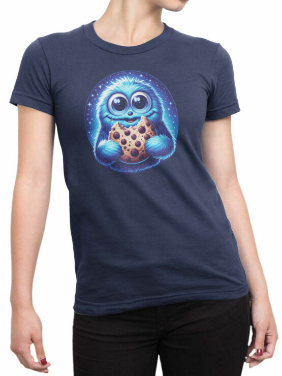 2116 Cookie Monster Beginning T-Shirt Front Woman