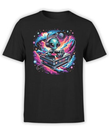 2119 DJ Space T-Shirt Front