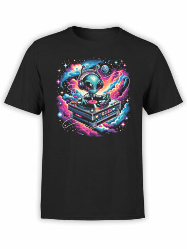 2119 DJ Space T-Shirt Front