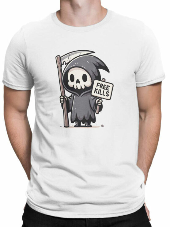 2141 Cute Death T-Shirt Front Man