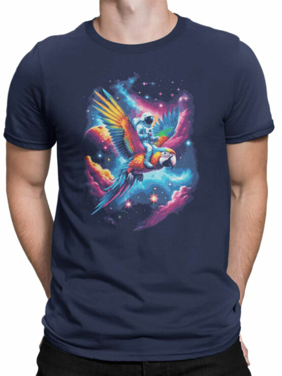 2156 Cosmo Parrot T-Shirt Front Man