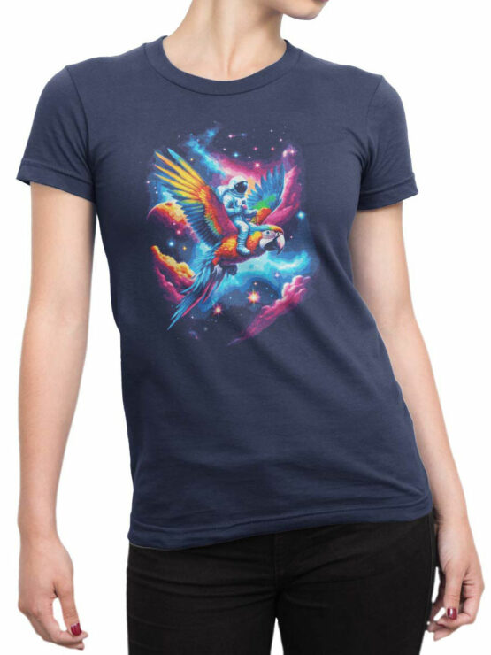 2156 Cosmo Parrot T-Shirt Front Woman