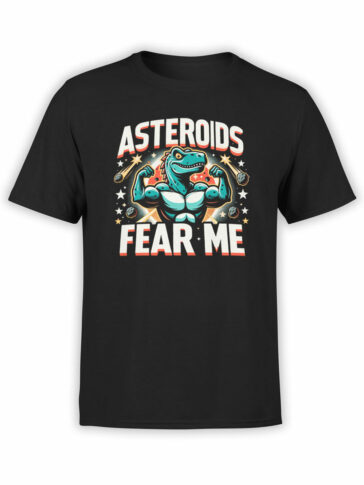 2170 Asteroids Fear Me T-Shirt Front