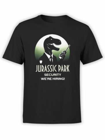 2171 Jurassic Park T-Shirt Front