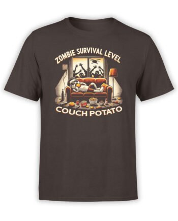 2177 Couch Potato T-Shirt Front