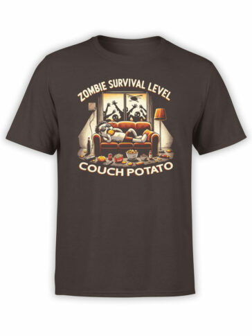 2177 Couch Potato T-Shirt Front
