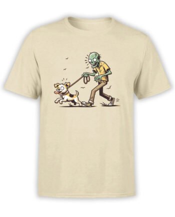 2198 Zombie Yoga T-Shirt Front