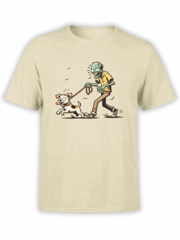 2198 Zombie Yoga T-Shirt Front