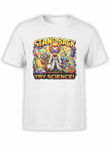 2202 Try Science T-Shirt Front