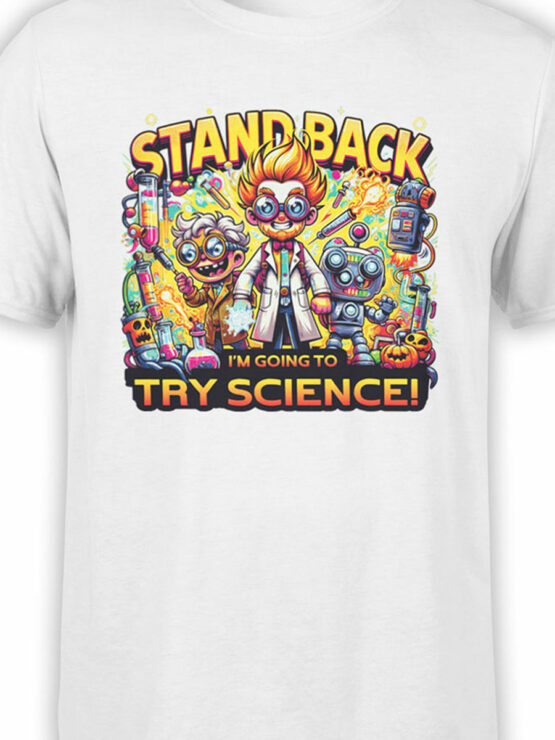 2202 Try Science T-Shirt Front Color