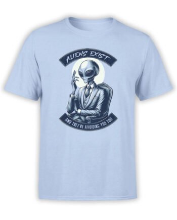 2214 Aliens Exist T-Shirt Front