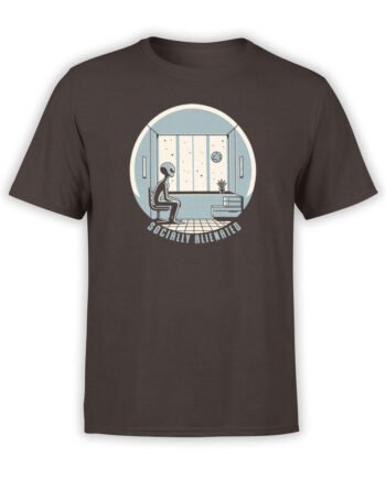 2217 Socially Alienated T-Shirt Front