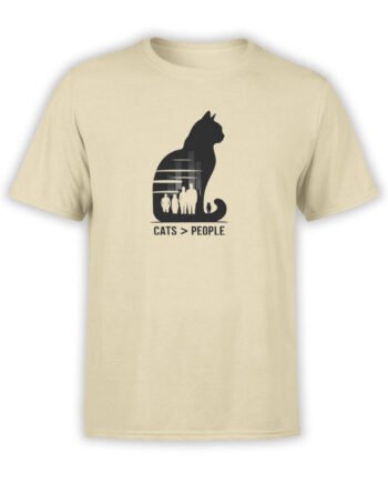 2222 Cats And People T-Shirt Front
