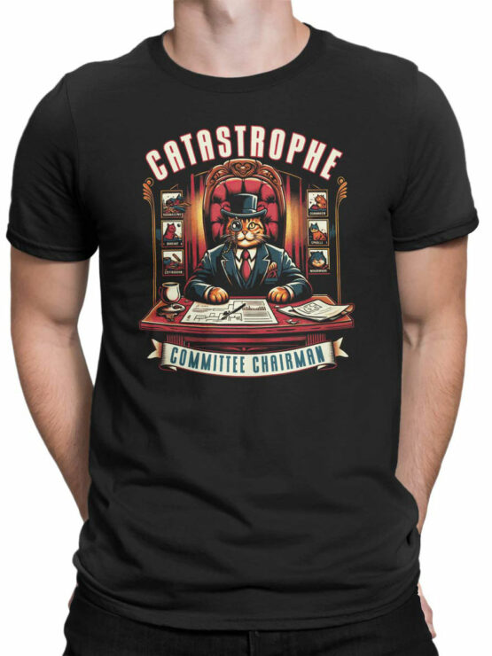 2224 Catastrophe Committee T-Shirt Front Man