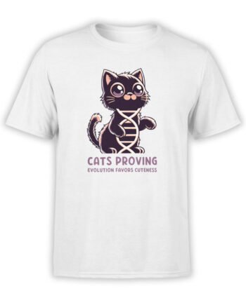2226 Cats Proving T-Shirt Front