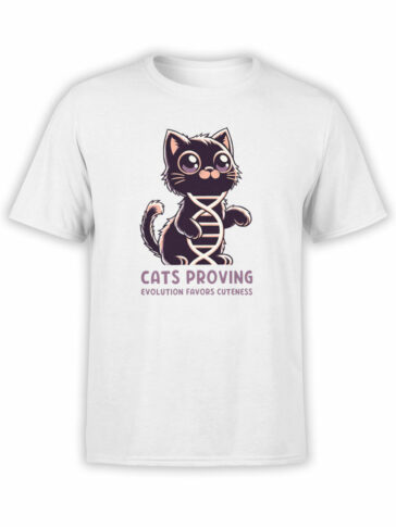 2226 Cats Proving T-Shirt Front